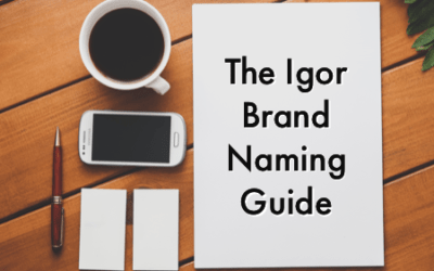 The Igor Brand Naming Guide