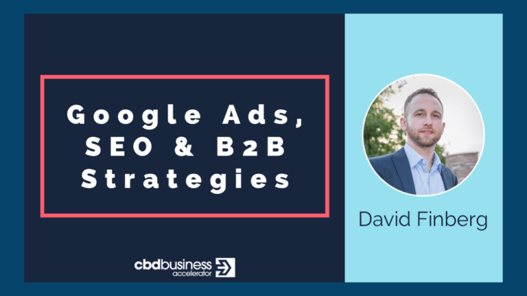 Google Ads, SEO & B2B Strategies - David Finberg