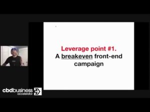 Leverage Strategy #1 A BreakEven Front End Campaign