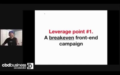 Leverage Strategy #1 A BreakEven Front End Campaign