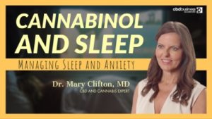 CBN and Sleep - Dr. Mary Clifton