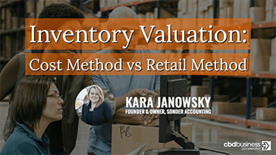 Inventory Valuation: Cost Method vs Retail Method with Kara Janowsky